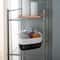 Simplify 9.4" Small 2-Tone Decorative Storage Basket